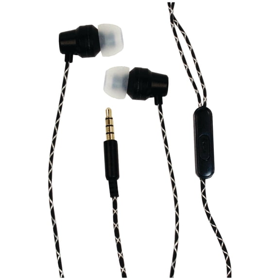 Billboard BB573 Extra Bass Stereo Earbuds with Microphone (Black)