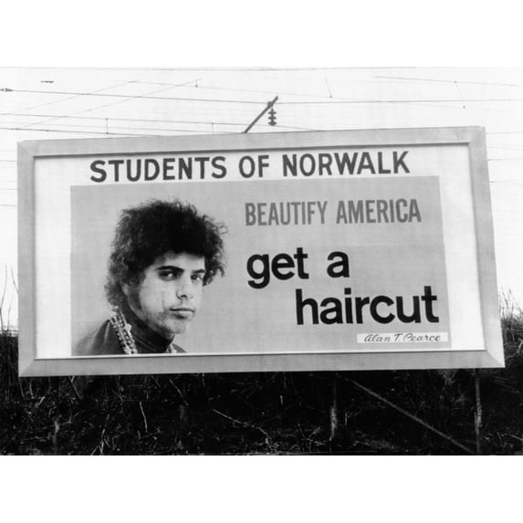 Billboard In Norwalk History (24 x 18)