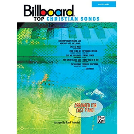 Pre-Owned Billboard Top Christian Songs: Easy Piano Paperback