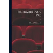 Billboard Nov 1898; 10, Paperback