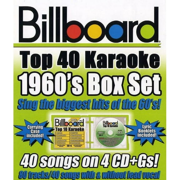 Billboard Top 40 Karaoke: 1960's Box Set (CD)