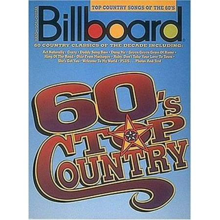 Pre-Owned Billboard Top Country Songs Of The 60's (Paperback) 0793509467 9780793509461