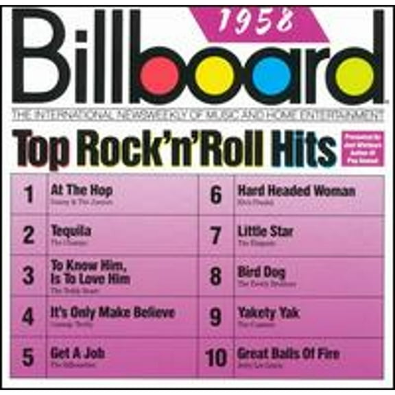 Pre-Owned Billboard Top Rock & Roll Hits: 1958 (CD 0081227061920) by Various Artists