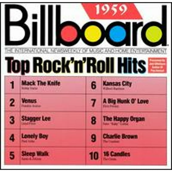 Pre-Owned Billboard Top Rock & Roll Hits: 1959 (CD 0081227062026) by Various Artists