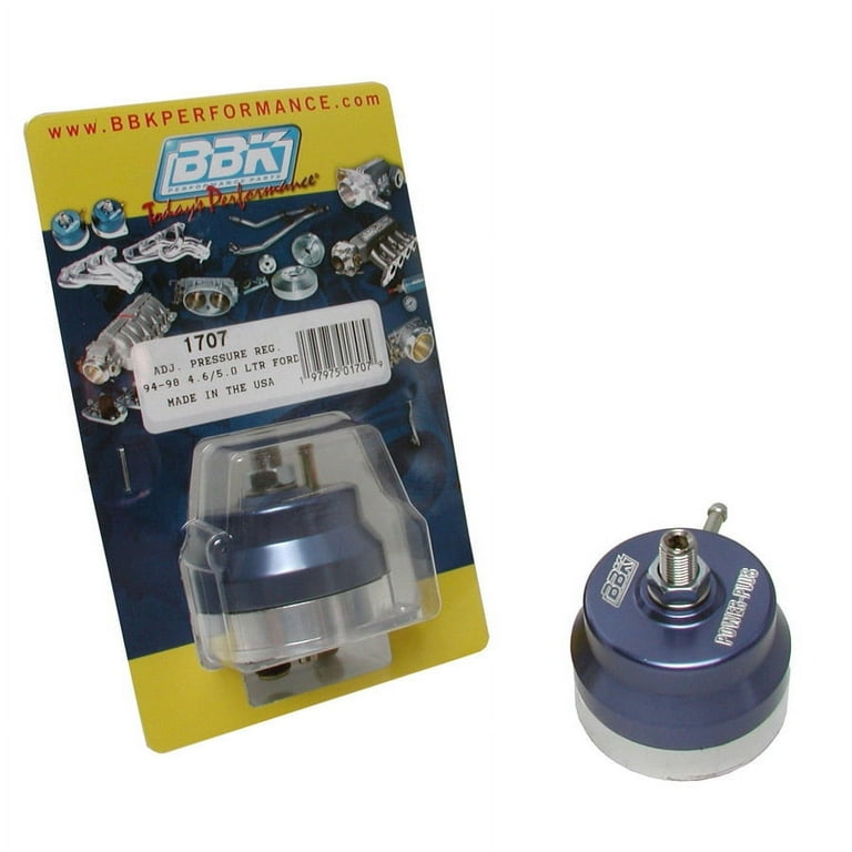 BBK Performance Billet Adjustable Fuel Regulator 94-98 4.6/5.0L BBK Performance Billet Adjustable Fuel Regulator 94-98 4.6/5.0L