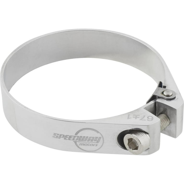 Billet Aluminum Air Intake Turbo Hose Clamp 2.5 Inch Polished