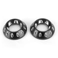 thumbnail image 1 of Billet Aluminum Black Exhaust End Caps Pair Fit for Ducati Scrambler 1100, 1 of 6