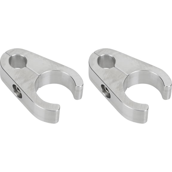 Billet Aluminum Brake Line Clamps for Mustang II Control Arms