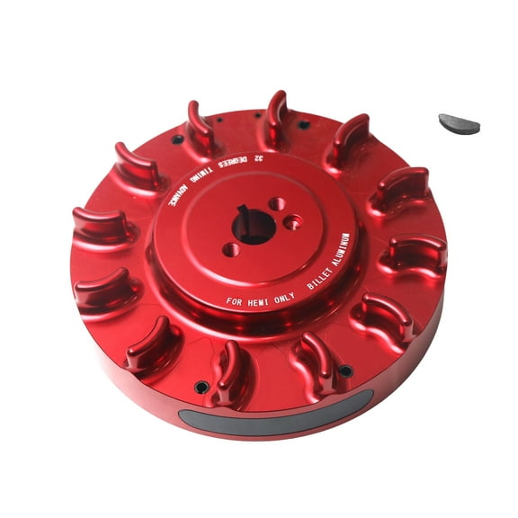 Billet Aluminum Flywheel For Predator 212cc Hemi Only Advance timing of approximately 32 Degrees Red Mini bike Go-karts Performance Parts