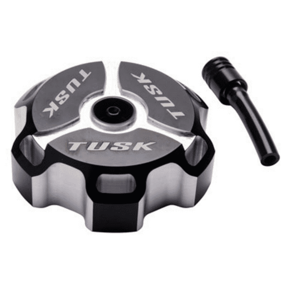 Billet Aluminum Gas Cap Black Machined (No CA) for Suzuki DR-Z 125L 2003-2009