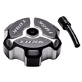 thumbnail image 1 of Billet Aluminum Gas Cap Black Machined (No CA) for Yamaha YZ65 2018, 1 of 1
