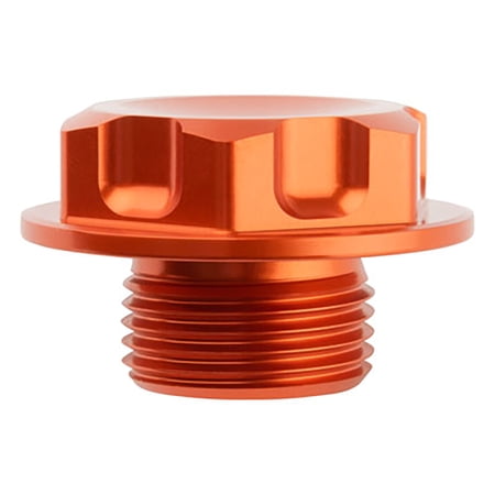 Billet Aluminum Steering Stem Nut Orange Compatible With Gas Gas MC 450F 2021