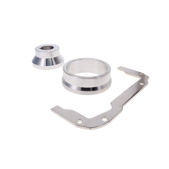 Billet Aluminum Timing Cover, Rear Main Cover, Alignment Tool Kit for GM LS