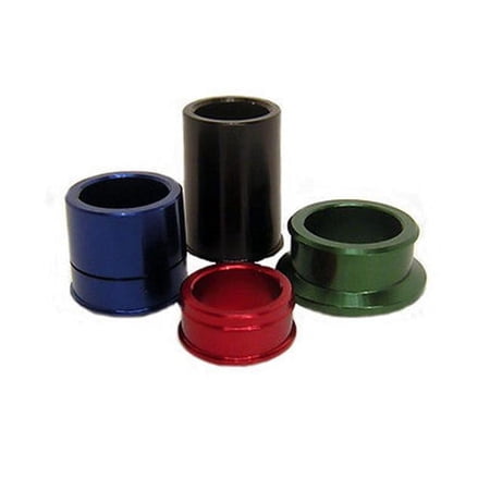 Billet Anodized Front Axle Wheel Spacers, Black For RMZ250 & 450, 2005-2015