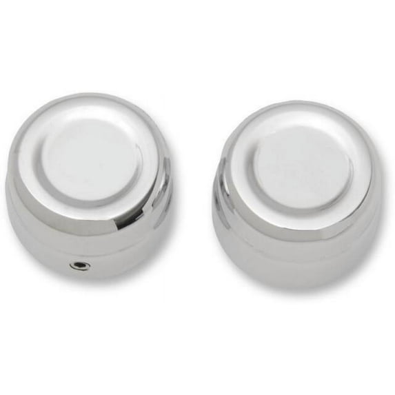 Billet Axle Caps Chrome Rear