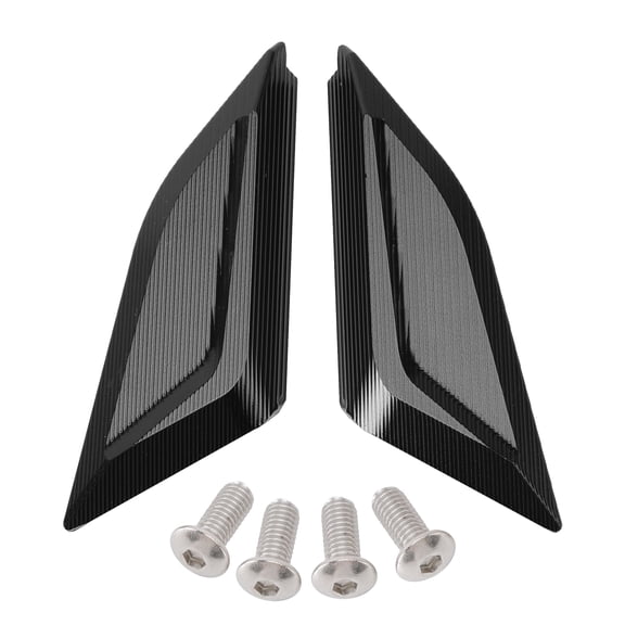 Billet Black Mirror Block Off Plates for Ducati Panigale V4 /S/R V2 2018-2024