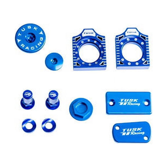 Billet Bling Kit Blue for Kawasaki KX250 2003-2004