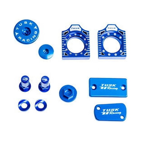 Billet Bling Kit Blue for Kawasaki KX250F 2004-2007