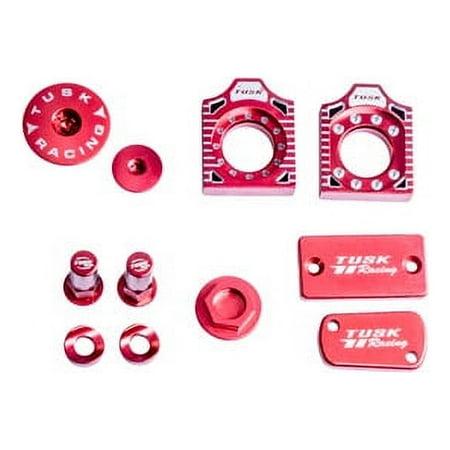 Billet Bling Kit Red for Suzuki RMX450Z 2017-2018