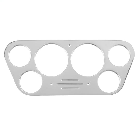 Autometer 7048 Dash Panel, 2 X 3-1/8", 4 X 2-1/16", Billet