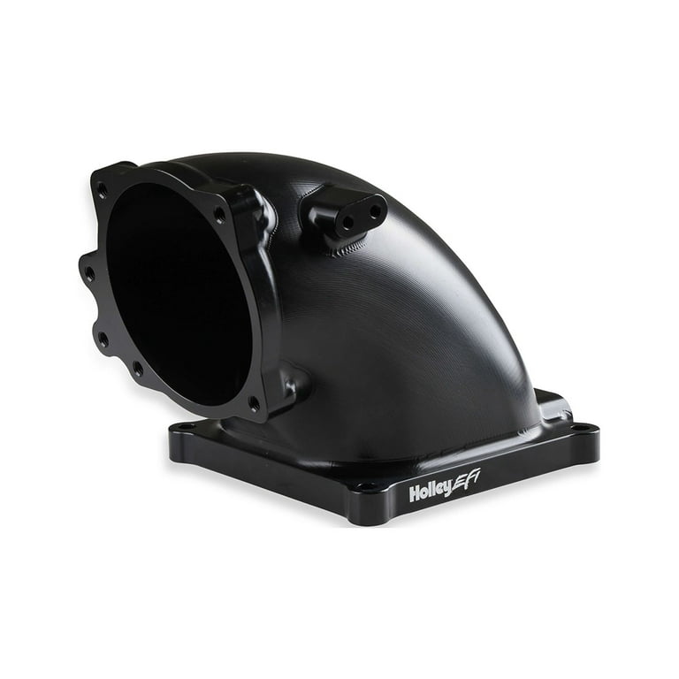 Holley Billet Elbow Kit Ford 5.0L to 4500 - Black Holley Billet Elbow Kit Ford 5.0L to 4500 - Black