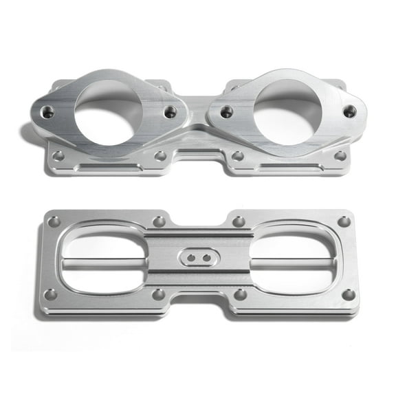 Billet Intake Manifolds Boots 38mm 39mm 41mm Dual Carb Carburetors for Yamaha Banshee 350 YFZ 350 1987-2006