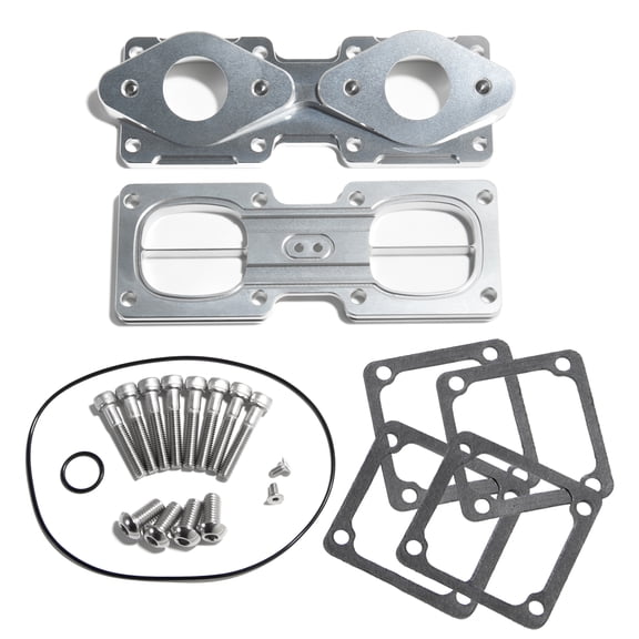 Billet Intake Manifolds Kit 26mm - 28mm Carbs Carburetors for Yamaha Banshee 350 YFZ 350 1987-2006
