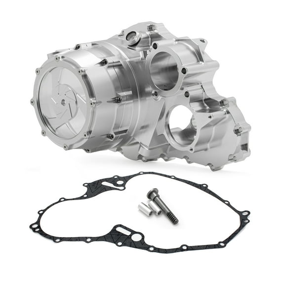 Billet Lock Up Clutch Cover Gasket for Yamaha Raptor 700 700R 06-21 With Clear Window Dipstick