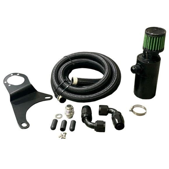 Billet Oil Catch Can Kit For Mitsubishi Evo 8 9 4G63T VTA Crankcase 03-07 20-018