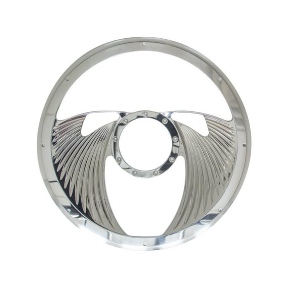 Half Wrap Steering Wheel -Eagle Polished