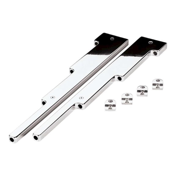 Billet Specialties Polished Univ. Wire Loom Plain