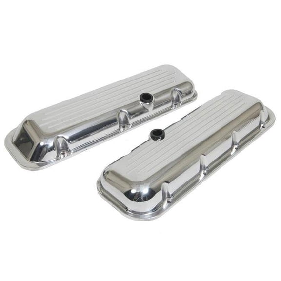 Billet Specialties 96020 Valve Covers for Chevy Small Block Engine