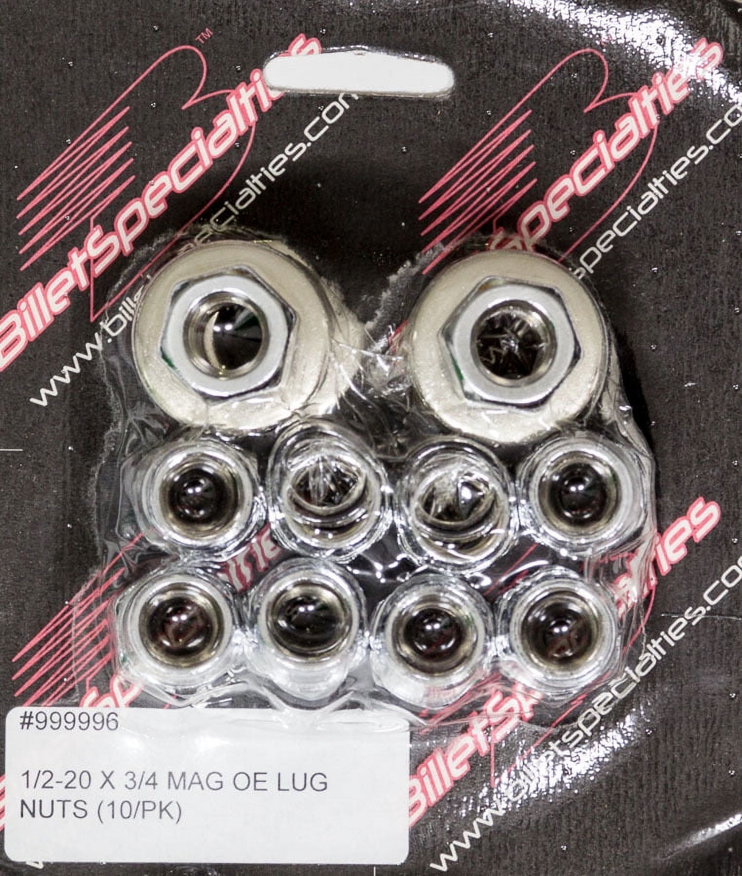 Billet Specialties 1/2-20x3/4 Mag Lug Nuts (10pk) Billet Specialties 1/2-20x3/4 Mag Lug Nuts (10pk)