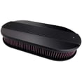 thumbnail image 1 of Billet Specialties BLK15650 Air Cleaner Assembly Fits 4-bbl Carburetors Dual Qua, 1 of 4