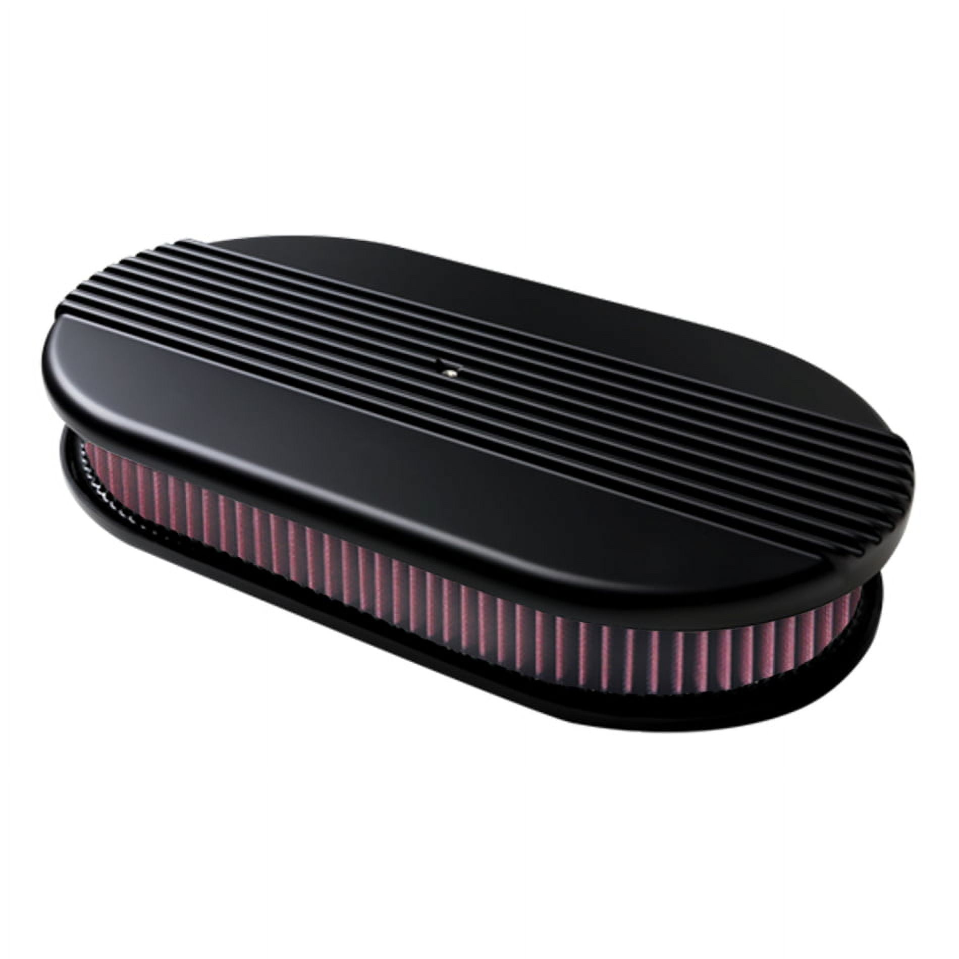 Billet Specialties Air Cleaner Assembly Dual Quad Ribbed Billet Specialties Air Cleaner Assembly Dual Quad Ribbed