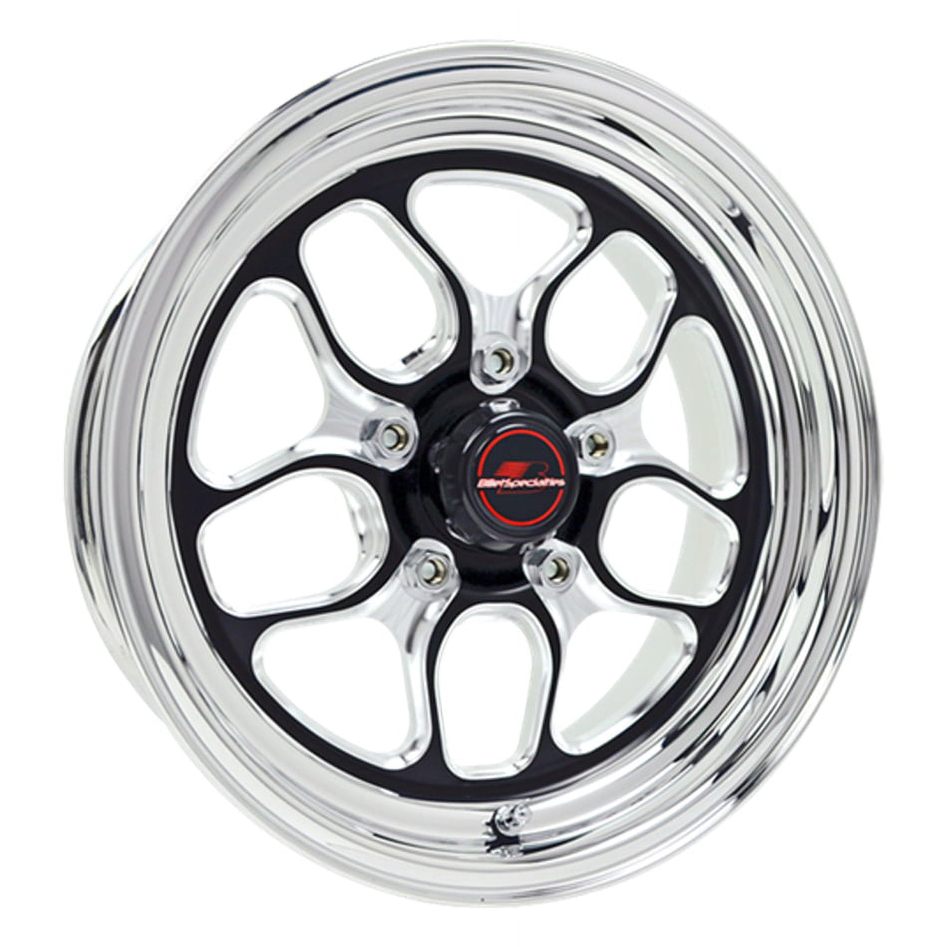 Billet Specialties Win Lite Wheel Black 15x4 1.62 Backspace Billet Specialties Win Lite Wheel Black 15x4 1.62 Backspace