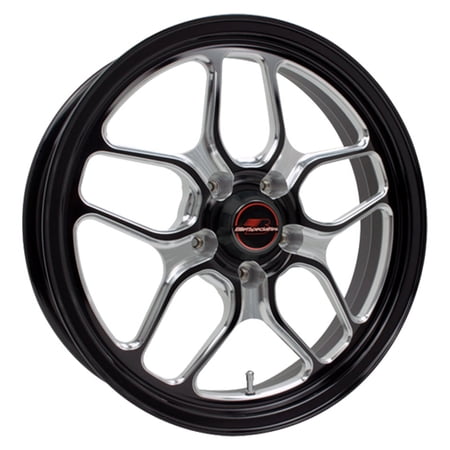 Billet Specialties BSPRSFB27456520N 18 x 4.5 in. Win Lite Wheel with 2 in. Backspace - Black