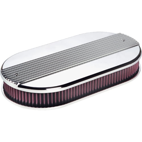 Billet Specialties Air Cleaner Assembly Dual Quad Ribbed Billet Specialties Air Cleaner Assembly Dual Quad Ribbed
