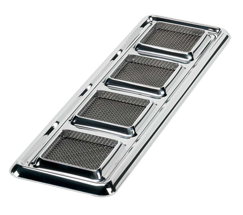 Billet Specialties Hood Vents Camaro SS 68-69 Polished Pair