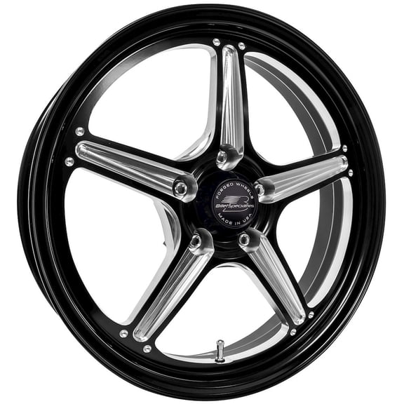 Billet Specialties Street Lite Black Wheel 17X4.5 5x4.75 BC 2IN BS
