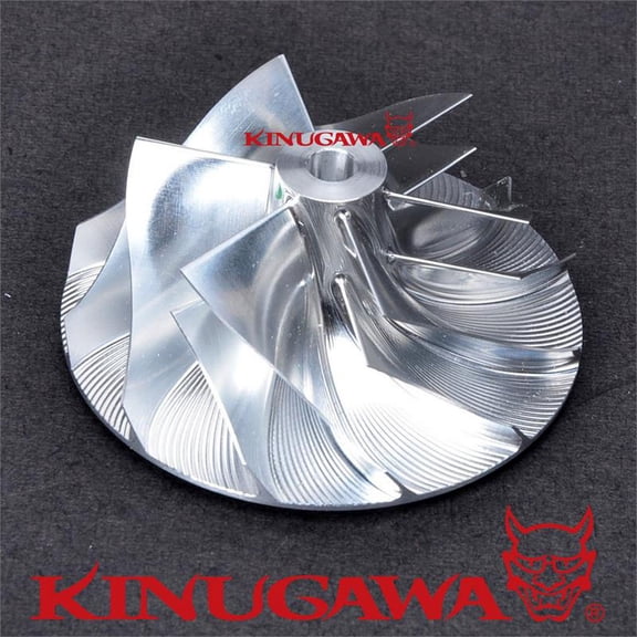 Billet Turbo Compressor Wheel Compatible with TOYOTA 1HD-F 1HD-FT 4.2L CT26 (42.1/64.9 mm) 6+6