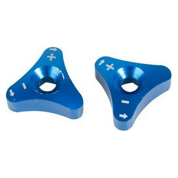 Billet WP Fork Adjuster Knobs Blue for KTM 250 XC-F 2011-2016