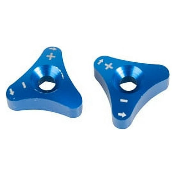 Billet WP Fork Adjuster Knobs Blue for KTM 520 SX 4 Stroke 2000-2002