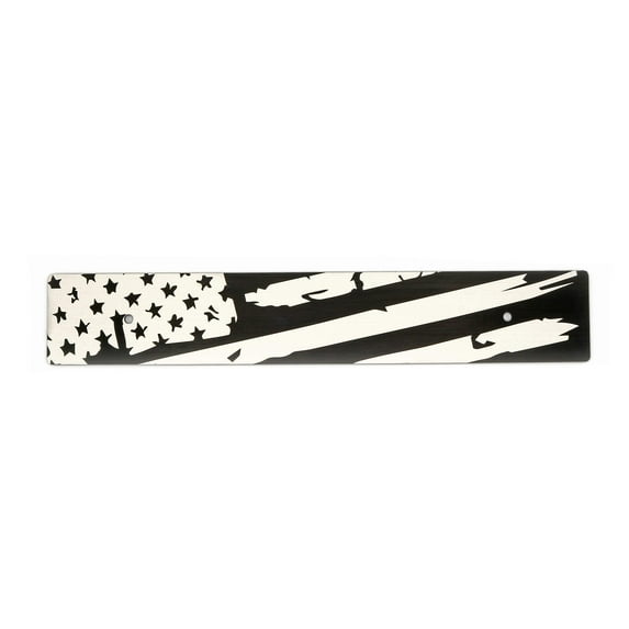 Billetworkz Distressed Flag License Plate Delete Compatible with Subaru WRX/STI 2008-21 C88