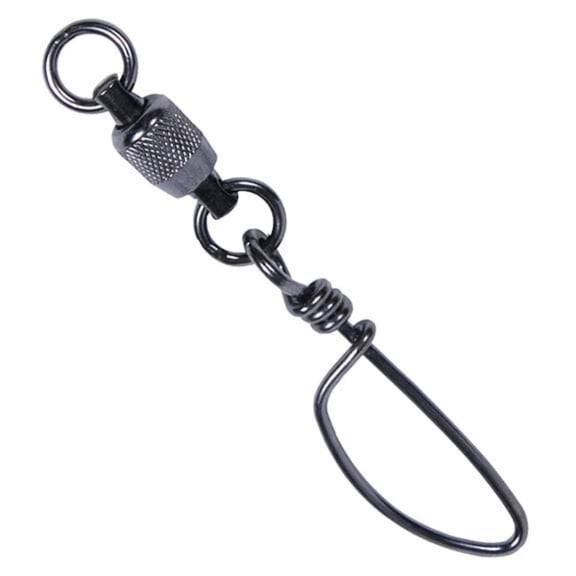 Billfisher Stainless Coastlock Snap 100 pack Swivels 75Lb #7