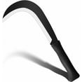 thumbnail image 1 of Billhook Sickle Garden Tools Machete Knife Brush Clearing Sickle Machete with Carbon Steel Blade Sickle Knife Billhook Machete Sickle for Grass, Harvest, Weeding Sickle Machete, 1 of 7