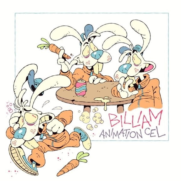 Billiam Animation Cell (Vinyl Record)