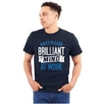thumbnail image 1 of Billiant Mind Autism Awareness Men's Graphic T Shirt Tees Brisco Brands S, 1 of 2