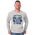 thumbnail image 1 of Billiant Mind Autism Awareness Plus Size Long Sleeve Graphic Tee Shirt Brisco Brands 2X, 1 of 3