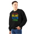 thumbnail image 1 of Billiant Mind Autism Awareness Sweatshirt for Men or Women Brisco Brands S, 1 of 6